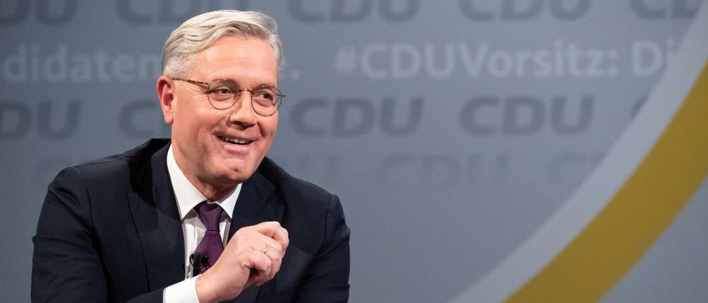 Der Kandidat für den Vorsitz der CDU Deutschlands, Norbert Röttgen. 