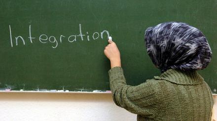 Streit um ein Stück Stoff. Bisher dürfen Lehrerinnen in Berlin keine Kopftuch tragen.