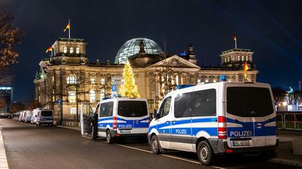 Das Regierungsviertel war komplett abgesperrt.