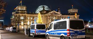 Das Regierungsviertel war komplett abgesperrt.