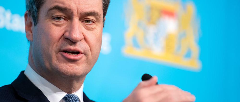 Markus Söder (CSU), Ministerpräsident von Bayern