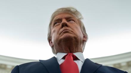 Sein letztes Gefecht - US-Präsident Donald Trump am vergangenen Sonntag