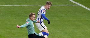 Robust und dynamisch. Luca Netz, gerade mal 17, bringt vieles mit, was man für eine erfolgreiche Karriere im Profifußball braucht.