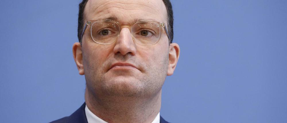 Ich soll schuld sein? Nix da. Bundesgesundheitsminister Jens Spahn (CDU)