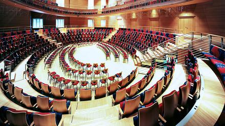 Frank Gehry hat den Pierre Boulez Saal entworfen.