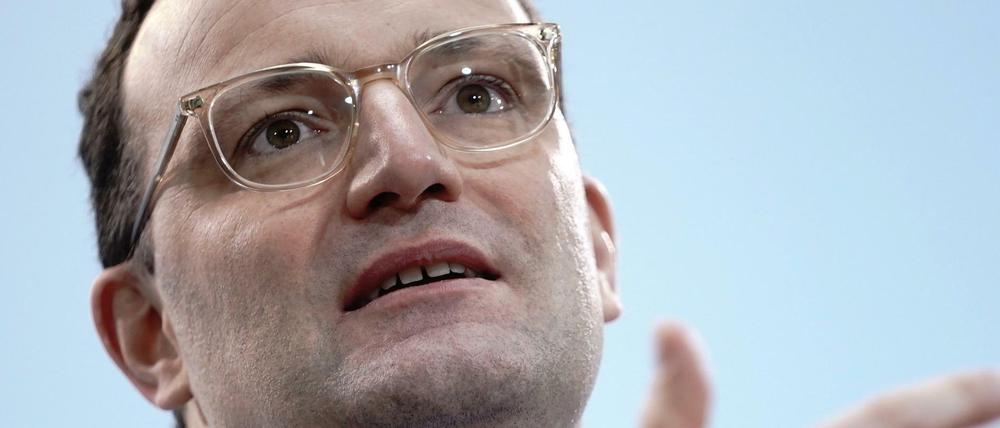 Bundesgesundheitsminister Jens Spahn (CDU) gibt eine Pressekonferenz im Ministerium zum Zwischenstand der Impfungen gegen das Coronavirus.