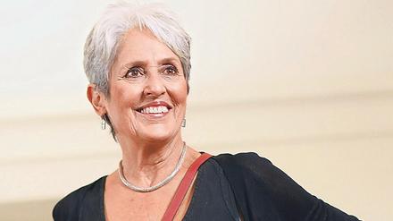 Lichtgestalt. Die Musikerin, Aktivistin und Malerin Joan Baez kam am 9. Januar 1941 in New York zur Welt.