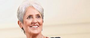 Lichtgestalt. Die Musikerin, Aktivistin und Malerin Joan Baez kam am 9. Januar 1941 in New York zur Welt.
