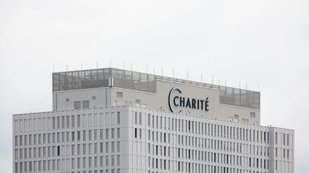 Das Bettenhaus der Charité in Berlin-Mitte 