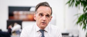 Außenminister Heiko Maas (SPD) ist besorgt über die Lage in den USA.