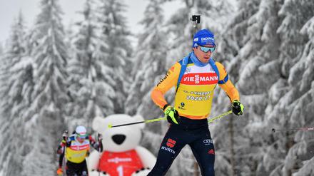 Simon Schempp wird dieses Mal nicht von Fans angefeuert werden.