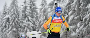 Simon Schempp wird dieses Mal nicht von Fans angefeuert werden.