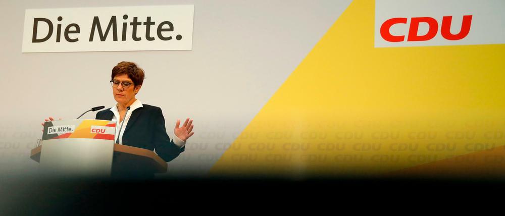 Ist von ihrem Amt als CDU-Chefin zurückgetreten: Annegret Kramp-Karrenbauer.