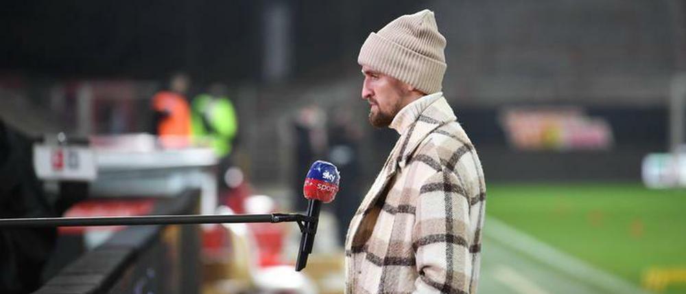 Aufgeregter Pfau ganz ruhig. Nach dem Derby gegen Hertha musste Robert Andrich drei Spiele gesperrt pausieren.