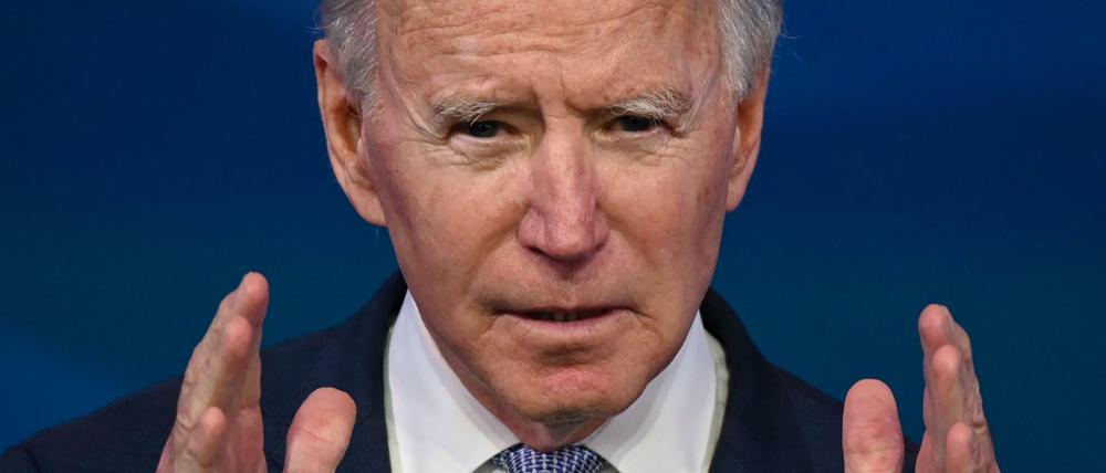 Der gewählte US-Präsident Joe Biden