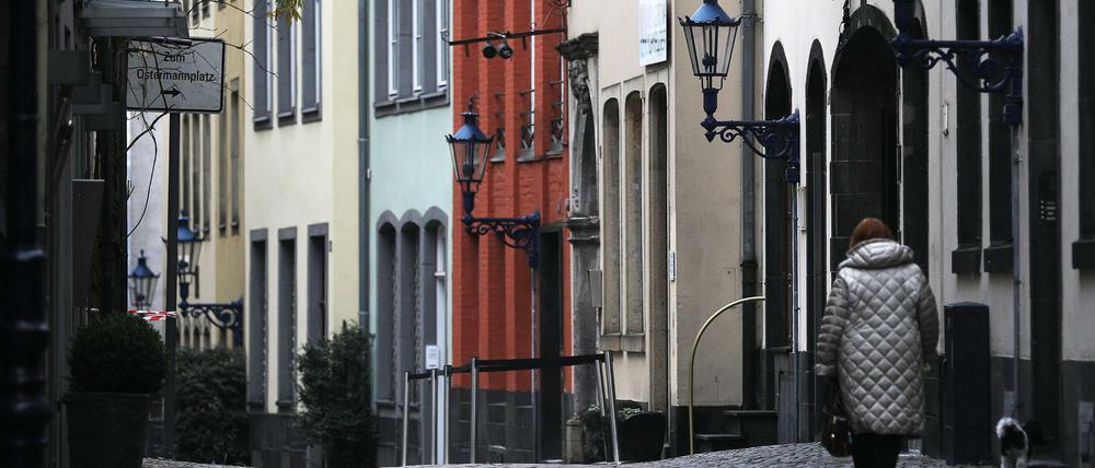 Alles zu. Auch hier in Köln.