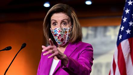 Fordert, dass Donald Trump aus seinem Amt entfernt wird: Nancy Pelosi