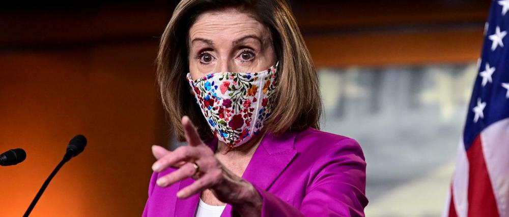 Fordert, dass Donald Trump aus seinem Amt entfernt wird: Nancy Pelosi