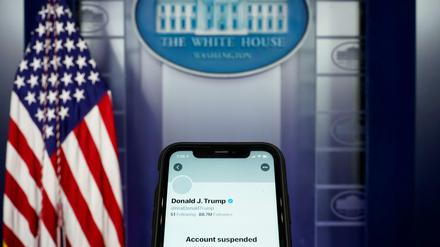Gesperrt: Twitter-Account des abgewählten US-Präsidenten Donald Trump (Illustration)