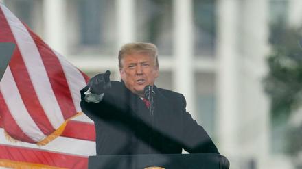 Der abgewählte US-Präsident Donald Trump.