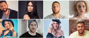 Bewährte Mischung: Von den zwölf Kandidaten von "Ich bin ein Star" haben erneut viele Erfahrungen bei Castingshows des RTL-Universums gesammelt.