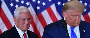 Mike Pence war lange Präsident Donald Trumps treuester Weggefährte. 