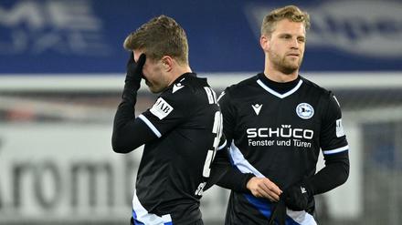 Für Arne Maier (r.) läuft es noch nicht richtig in Bielefeld. Bisher kam er erst dreimal für Arminia zum Einsatz.