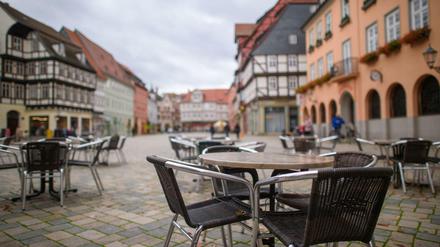 Lockdown in Deutschland.