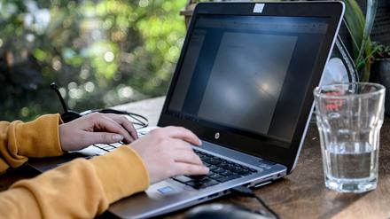 Homeoffice im Wintergarten