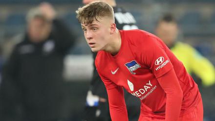 Bereit für mehr. Luca Netz gilt derzeit als das größte Talent bei Hertha BSC.