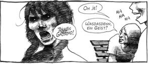 Zwischen Angst und Anziehungskraft: Eine Szene aus „Dreimal spucken“.