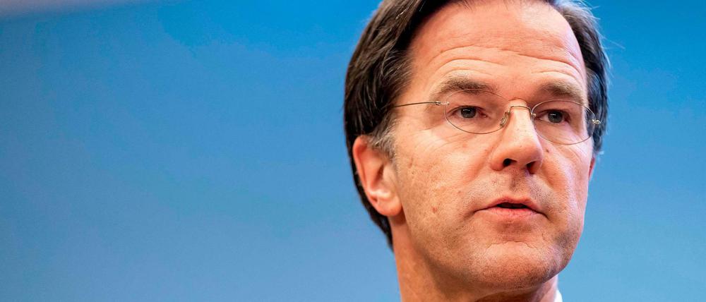 Mark Rutte, Regierungschef der Niederlande 