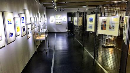 Ein Blick in die bisherigen Ausstellungsräume des Cartoonmuseums.