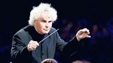 Bald Pendler. Simon Rattle arbeitet zukünftig in München. 