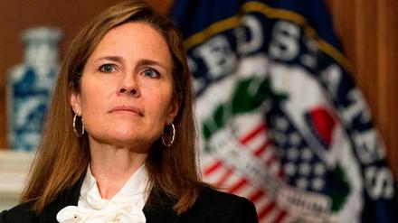 Sie stimmte contra Abtreibungspillen: Richterin Amy Coney Barrett, die von Donald Trump eingesetzt wurde.