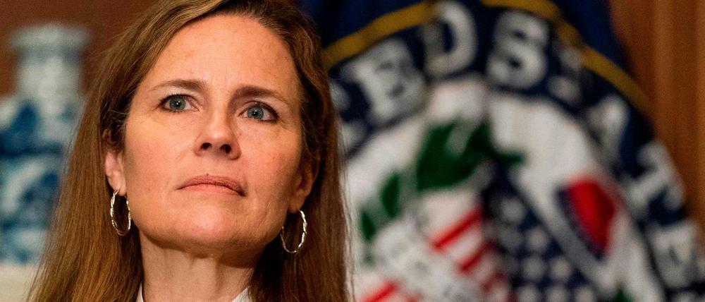 Sie stimmte contra Abtreibungspillen: Richterin Amy Coney Barrett, die von Donald Trump eingesetzt wurde.