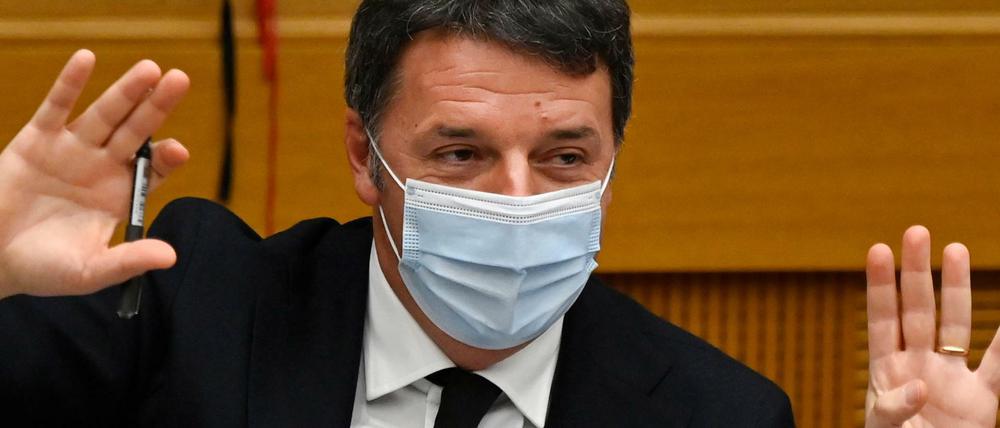 Matteo Renzi hat am Mittwoch die Mitte-Links-Koalition in Italien platzen lassen.
