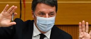 Matteo Renzi hat am Mittwoch die Mitte-Links-Koalition in Italien platzen lassen.