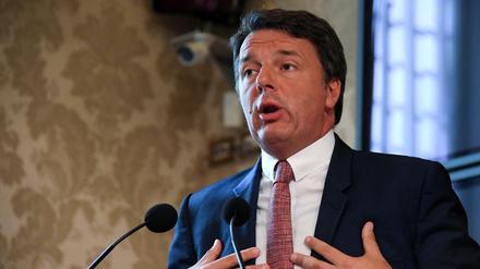 Matteo Renzi.