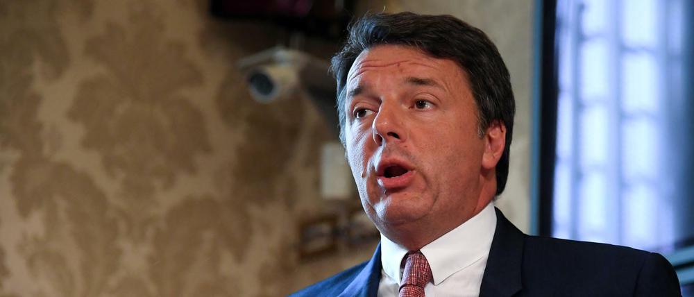 Matteo Renzi.