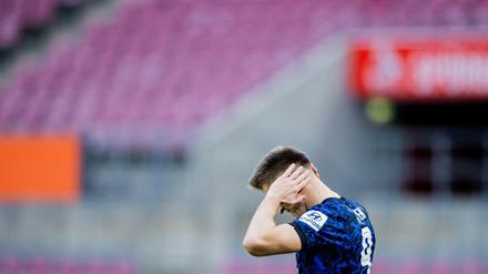 Schwieriger Fall. Gegen Köln lief Krzysztof Piatek als zweiter Stürmer neben Jhon Cordoba auf. Richtig bedrohlich aber wirkte Herthas Angriff nicht.