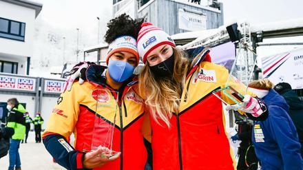 Beim Weltcup in Winterberg können Pilotin Laura Nolte und Anschieberin Deborah Levi sich durchsetzen und den EM-Titel holen. 
