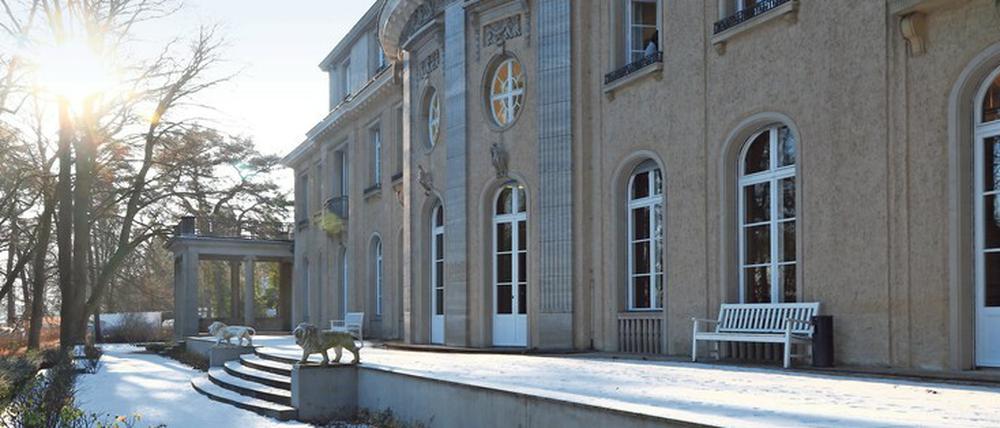 Schwere des Ortes. Erst die Besucher machen das Haus der Wannsee-Konferenz zur Gedenkstätte, sagt Hartmann.
