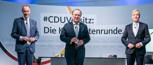 Die drei Kandidaten für den CDU-Parteivorsitz
