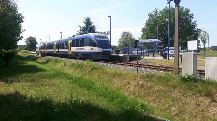 Endstation Wensickendorf. Hier ist seit vielen Jahren Schluss.