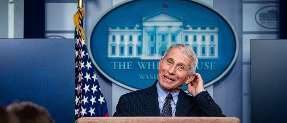 Von Trump befreit. Der Top-Immunologe Anthony Fauci berät nun Präsident Biden.