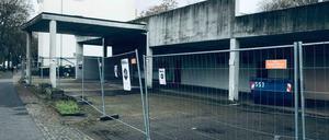 Kein Mensch, kein Auto, nur Beton. Ein super Ort für Filmdrehs.