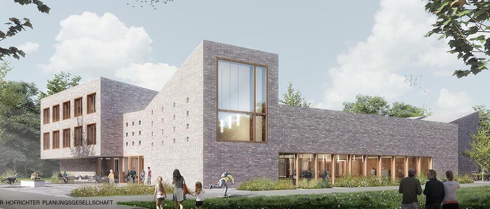 Wie ein Kloster: So soll das neue Zentrum aussehen.