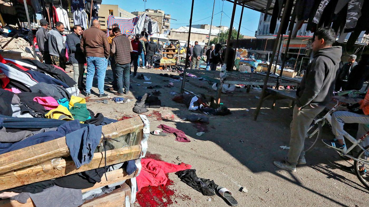 28 Tote und 70 Verletzte Zwei Selbstmordanschläge erschüttern Bagdad