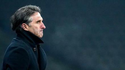 Bruno Labbadia hat wohl sein letztes Spiel für Hertha BSC als Trainer erlebt.